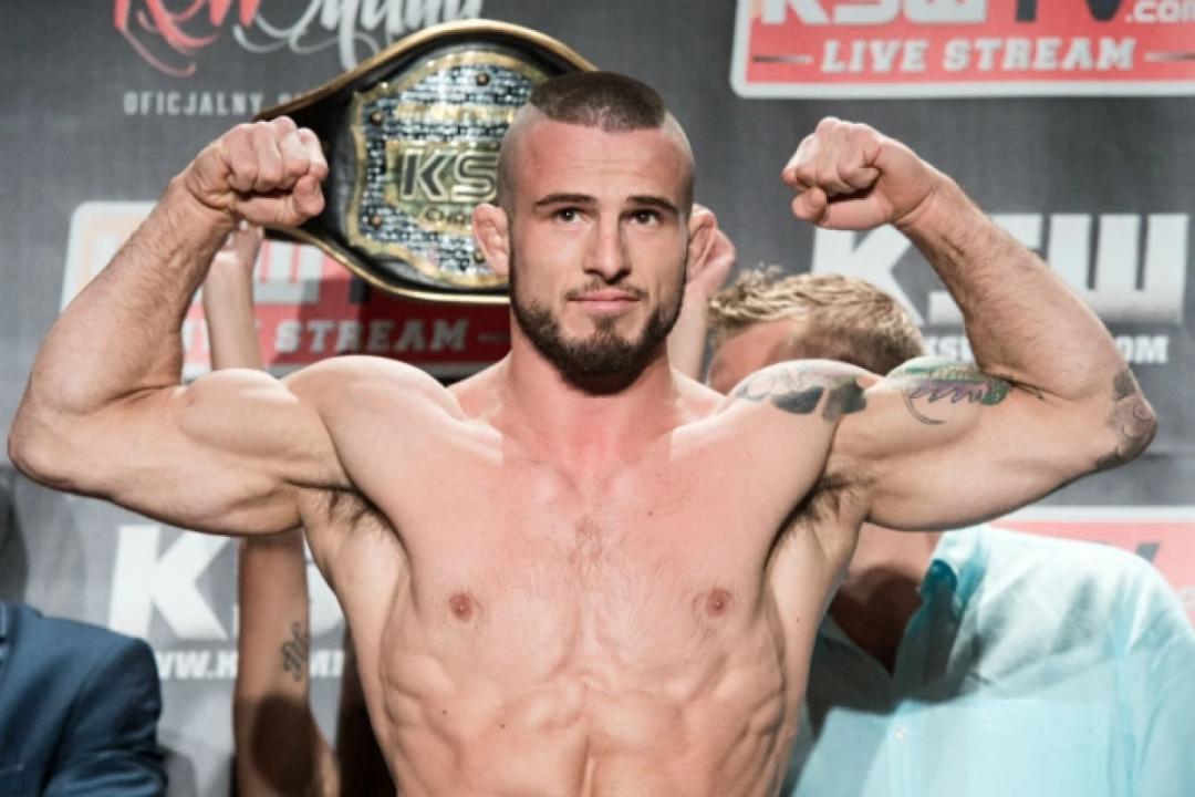 Borys Mańkowski - Michail Tsarev na gali KSW 30 (21.02.2015)