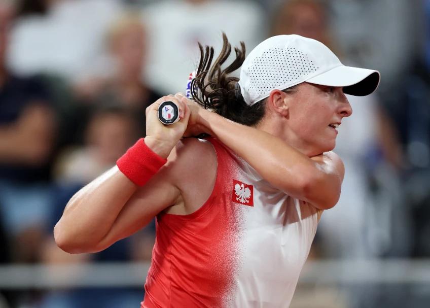 Transmisja Iga Świątek - Danielle Collins. Gdzie obejrzeć? (31.07.2024)