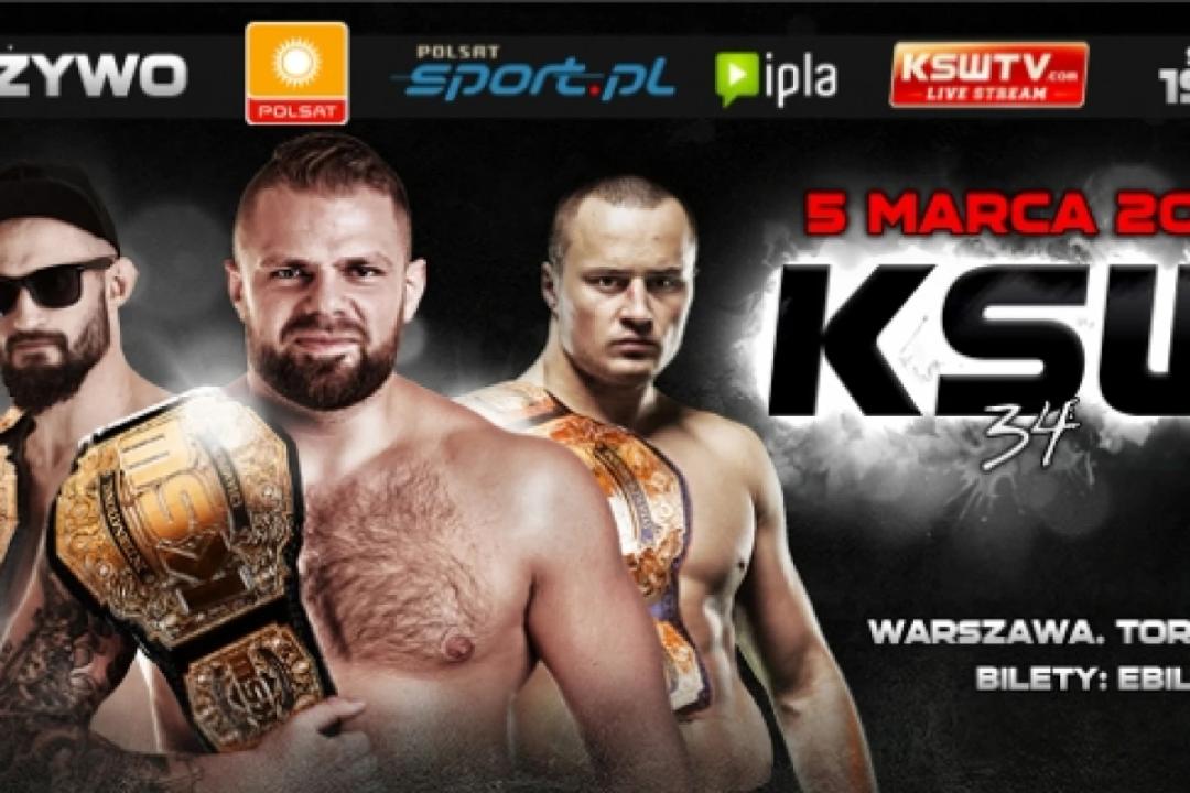 Najważniejsze walki KSW 34